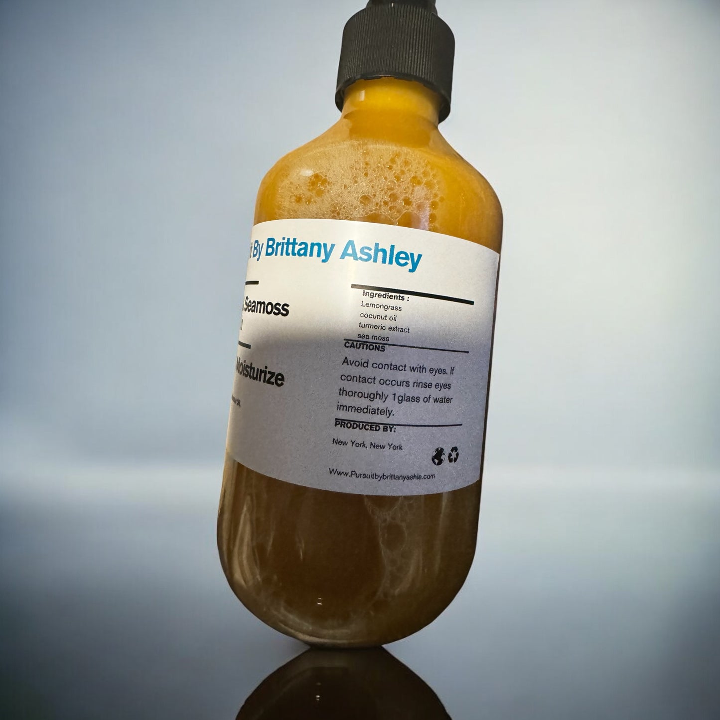 Turmeric kojic acid and sea moss body wash-8 0z
