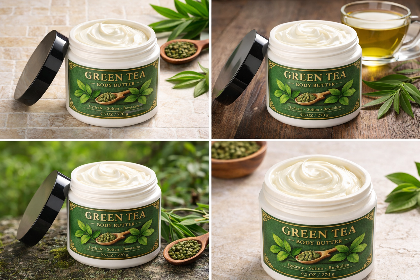 Green Tea Body Butter 9.5 oz