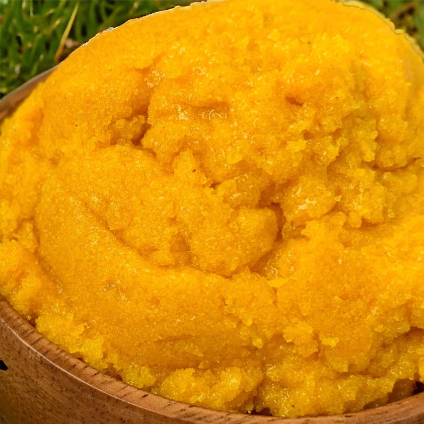 Turmeric, Sea Moss and Lemongrass Brightening Body Scrub 8 oz