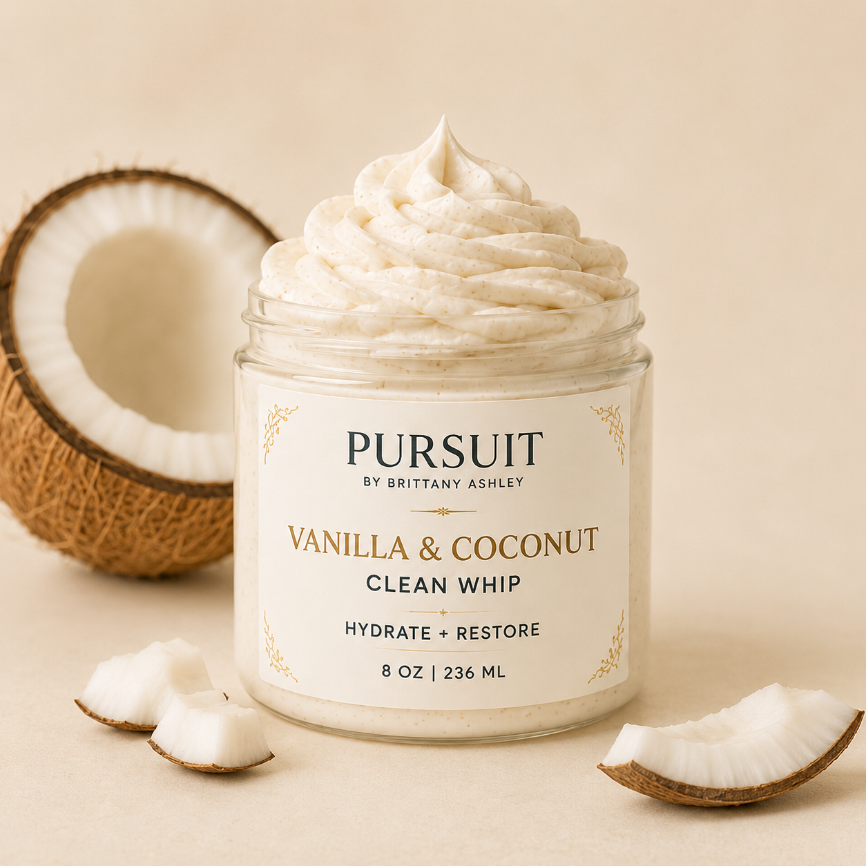 Vanilla & Coconut Clean Whip