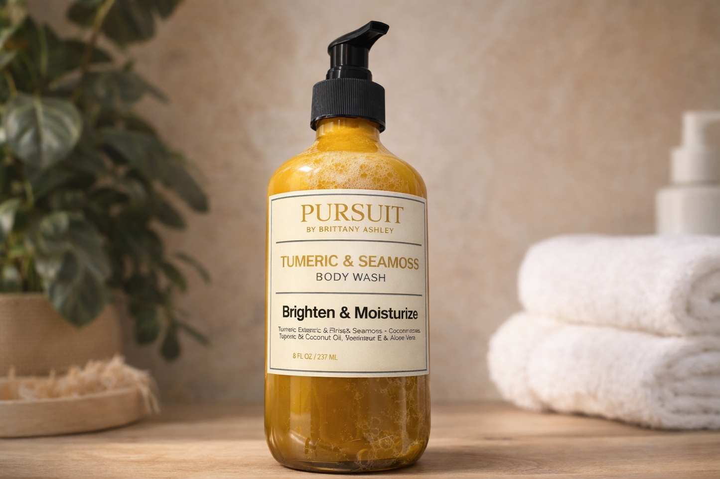 Turmeric & Seamoss Body Wash
