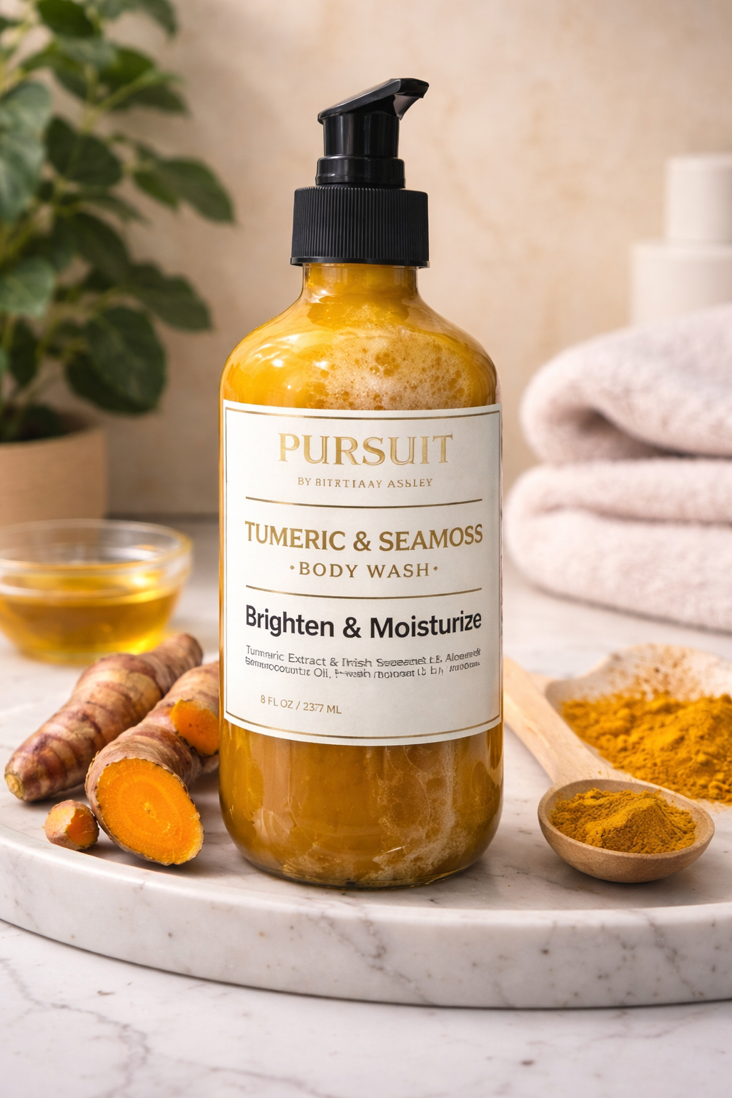 Turmeric & Seamoss Body Wash