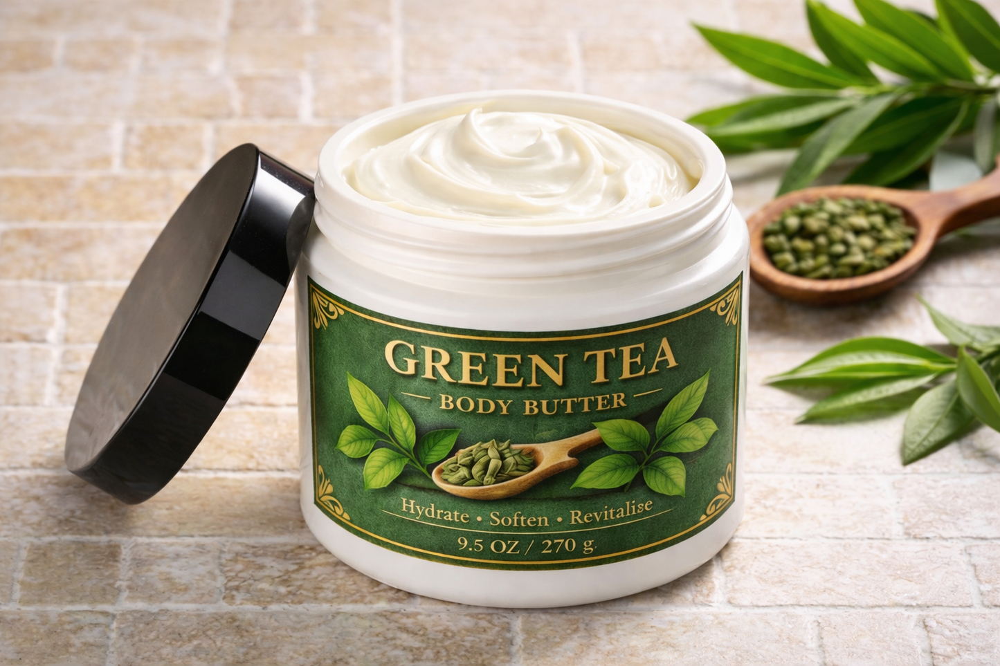 Green Tea Body Butter 9.5 oz
