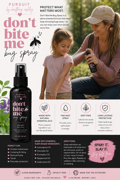 Don't Bite Me Bug Spray