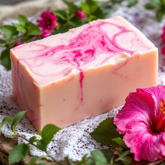 Hibiscus Goats Milk Loaf 5lb
