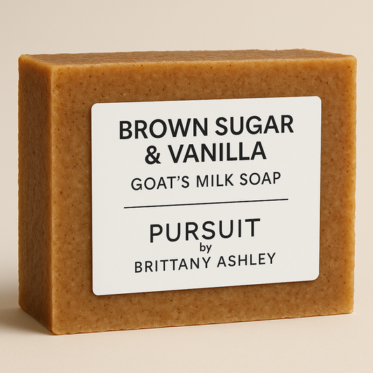Brown Sugar and Vanilla Goats Milk Soap 5lb