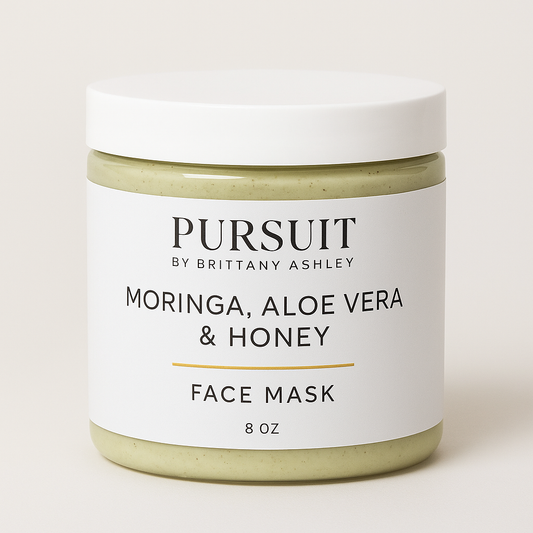 Moringa , Aloe Vera and Honey Face Mask 8 oz