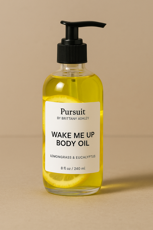 Wake Me Up Body Oil – Energize, Hydrate & Revitalize Your Skin Naturally 8 oz