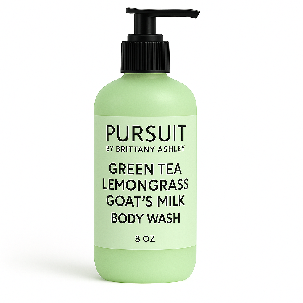 Green Tea Lemongrass Goats Milk Body Wash