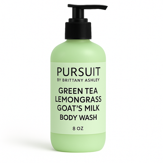 Green Tea Lemongrass Goats Milk Body Wash
