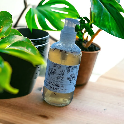 Calm Me Down Body Wash. 8 oz- Lavender & Sandalwood