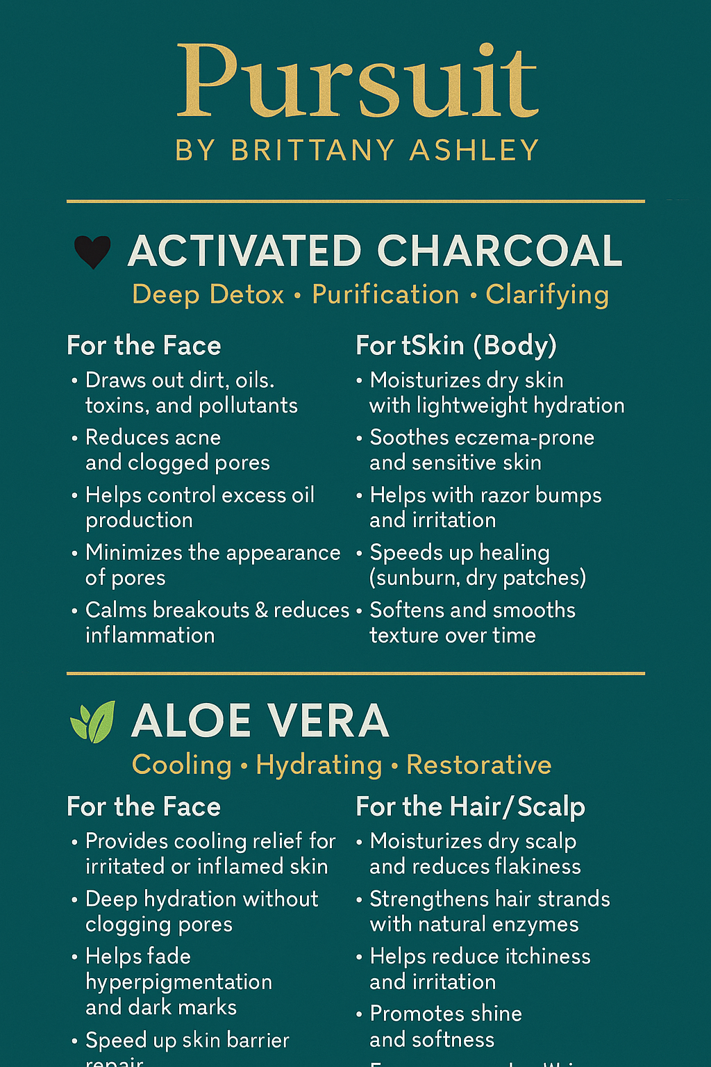 Activated Charcoal & Aloe Vera Face Mask