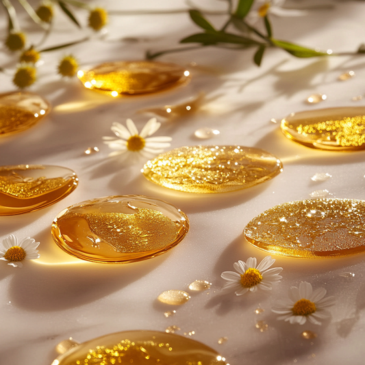 24k Gold Under Eye Gel Patches – Rejuvenate, Hydrate, and Brighten Your Eyes 2 pack
